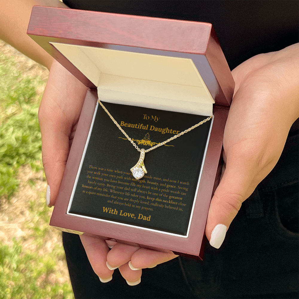 Amazing Gift for Daughter From Dad Necklace