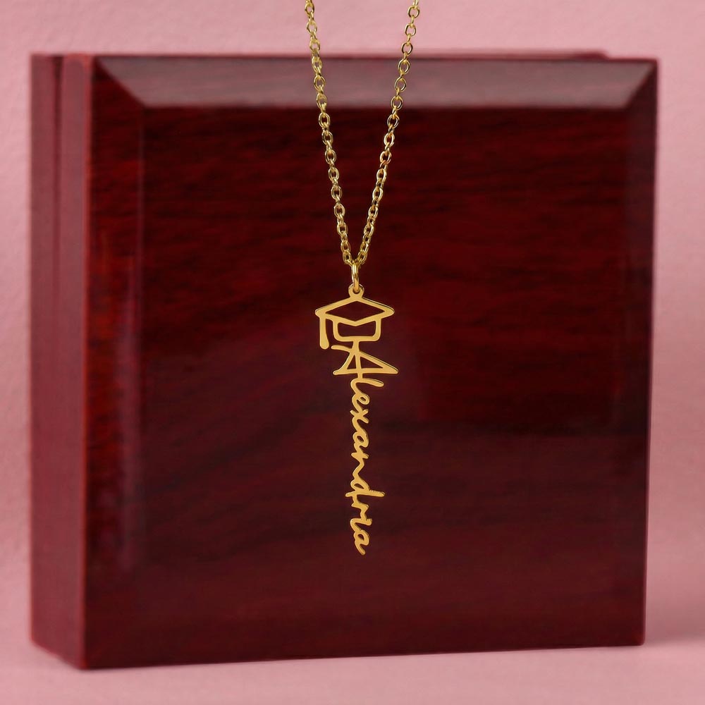 To My Graduate - Class of 2026 Graduation Necklace Gift