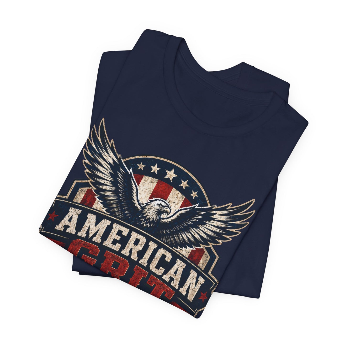 American Grit Tee — "Born for Glory" Patriotic Eagle T-Shirt