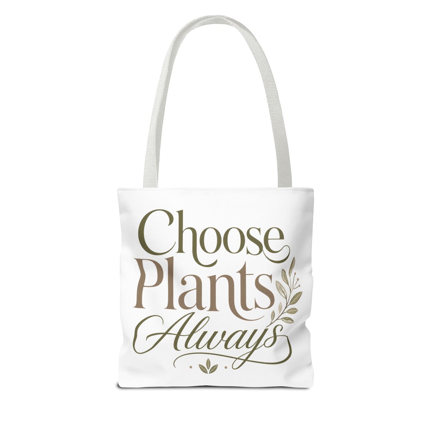 Choose Plants Always Tote Bag — Lemon Bike Floral Eco-Friendly Shopper