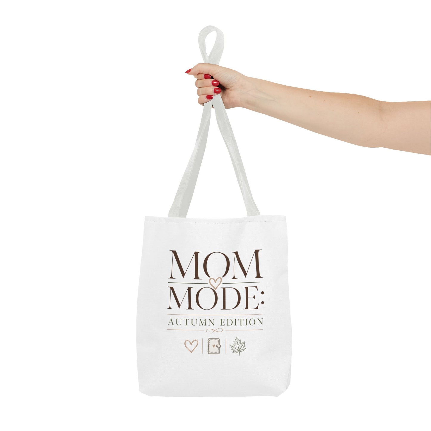 Tote Bag - "Mom Mode: Autumn Edition" & Lemon Wheel Bicycle Graphic Tote