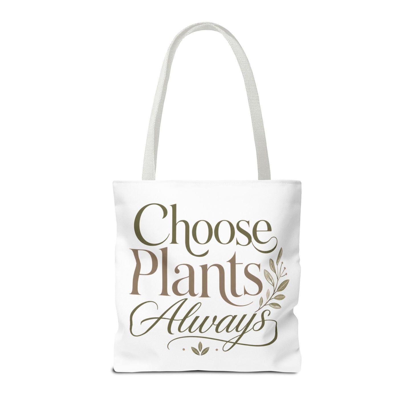 Choose Plants Always Tote Bag — Lemon Bike Floral Eco-Friendly Shopper