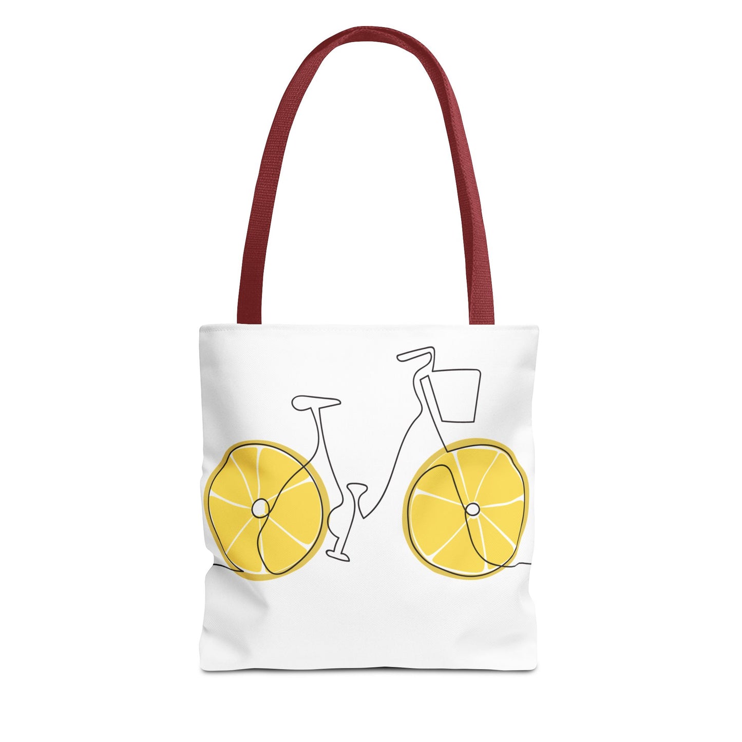 Choose Plants Always Tote Bag — Lemon Bike Floral Eco-Friendly Shopper