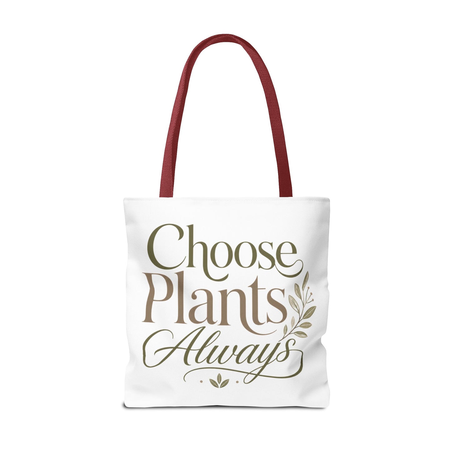 Choose Plants Always Tote Bag — Lemon Bike Floral Eco-Friendly Shopper