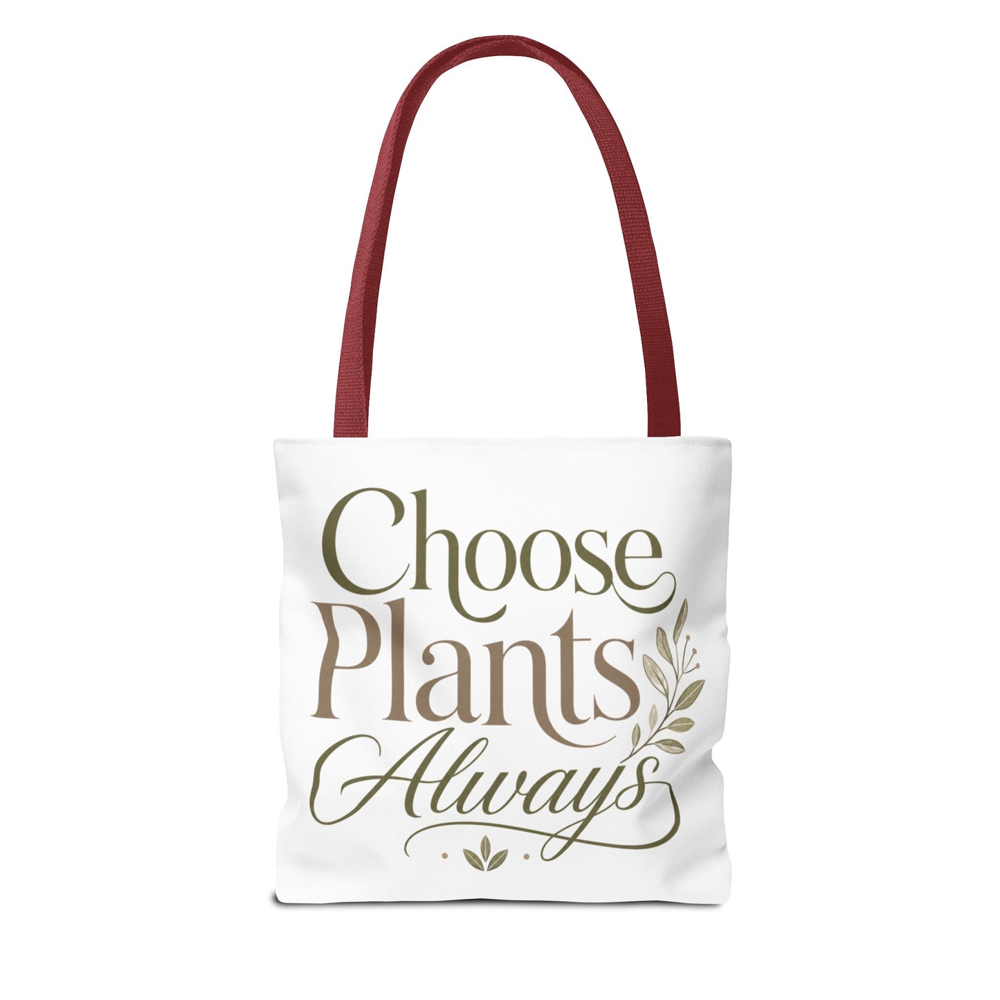 Choose Plants Always Tote Bag — Lemon Bike Floral Eco-Friendly Shopper