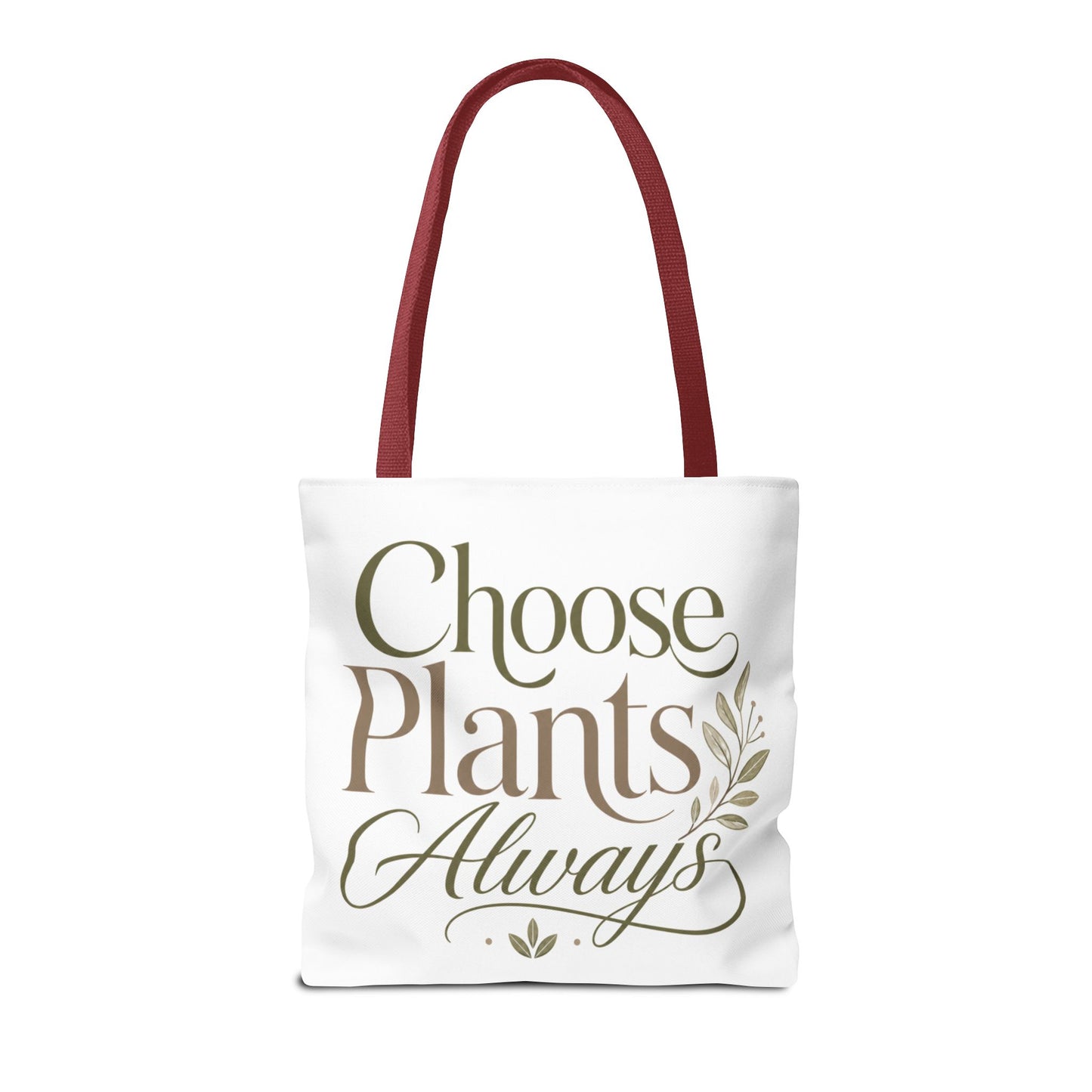 Choose Plants Always Tote Bag — Lemon Bike Floral Eco-Friendly Shopper