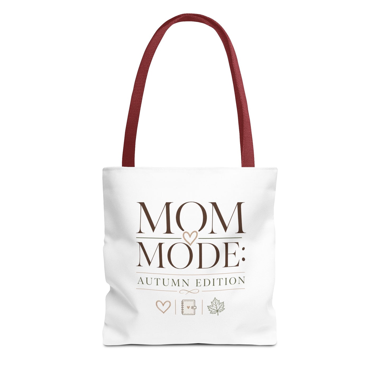 Tote Bag - "Mom Mode: Autumn Edition" & Lemon Wheel Bicycle Graphic Tote