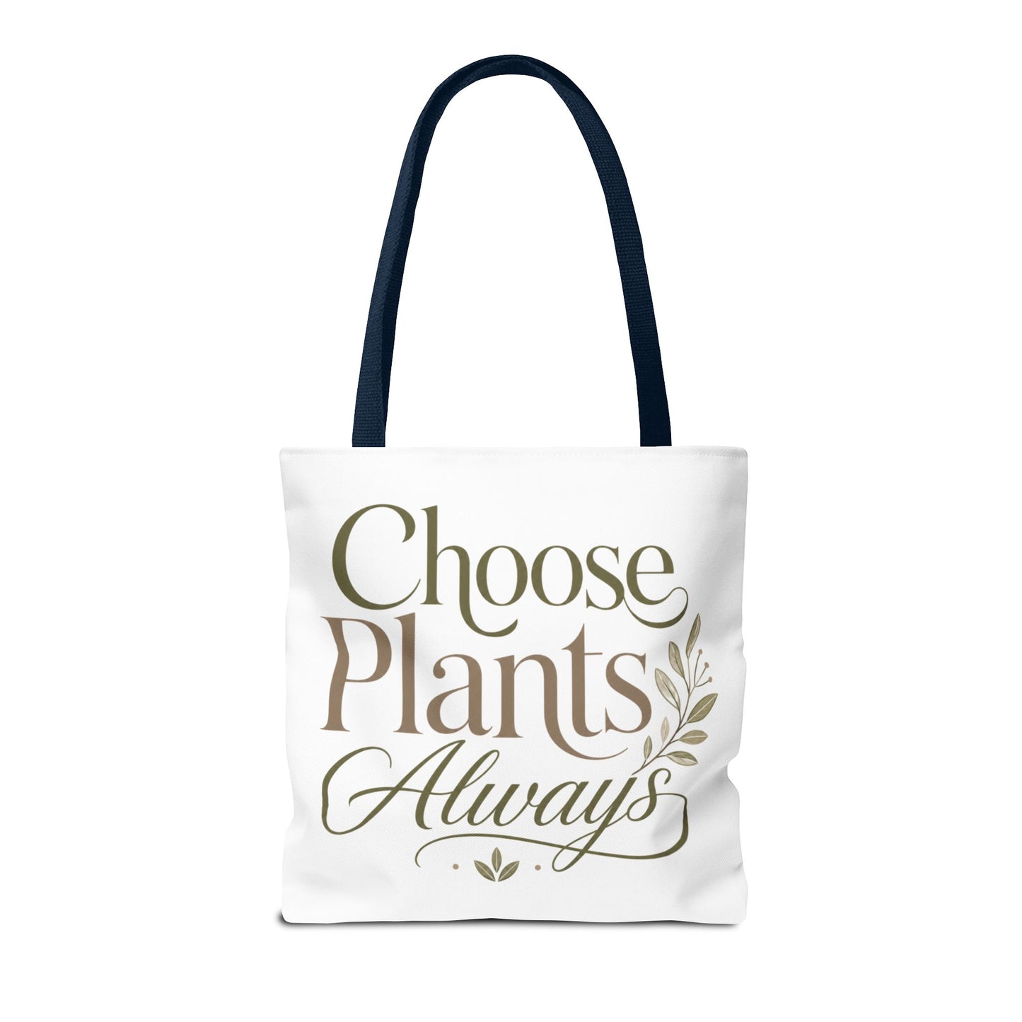 Choose Plants Always Tote Bag — Lemon Bike Floral Eco-Friendly Shopper