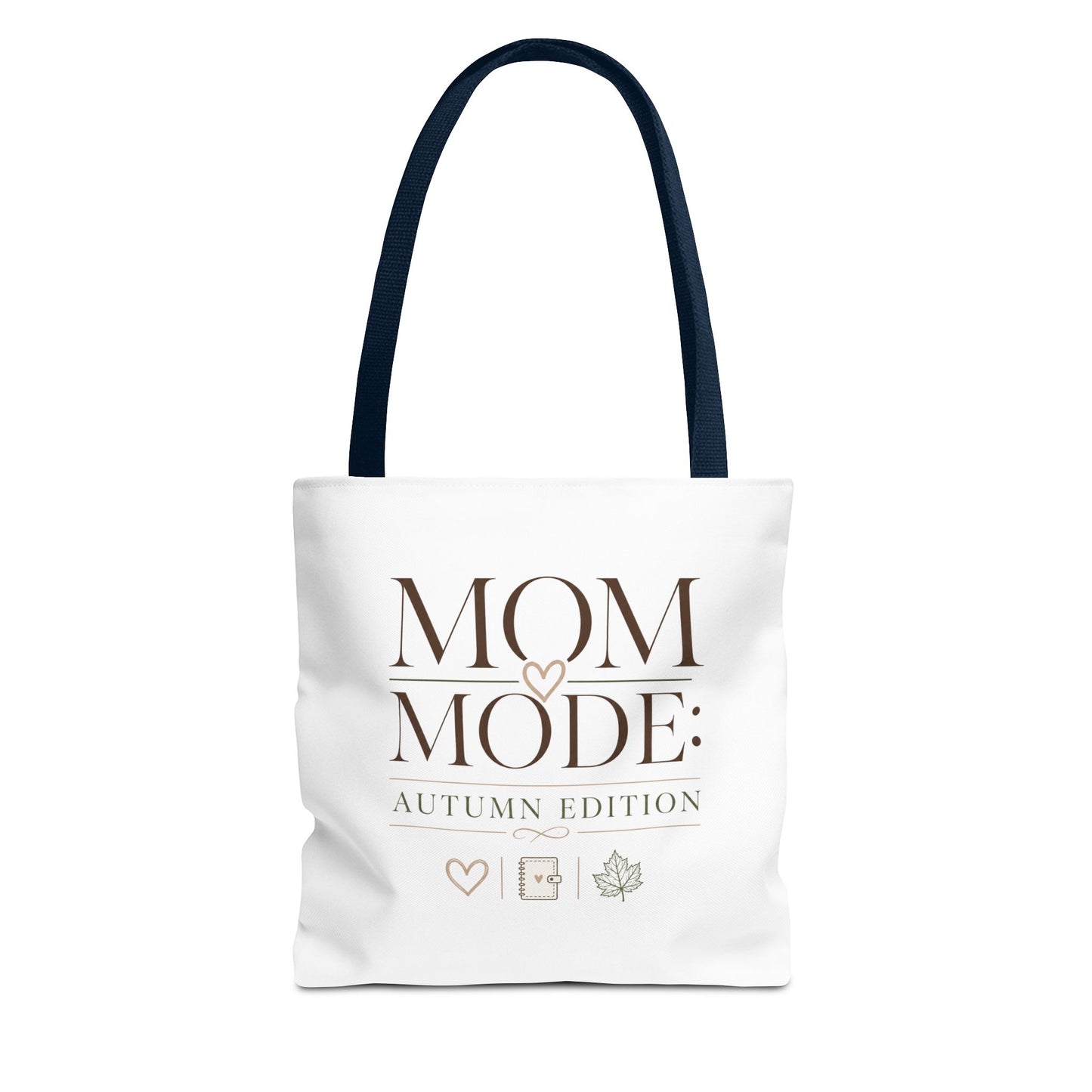 Tote Bag - "Mom Mode: Autumn Edition" & Lemon Wheel Bicycle Graphic Tote