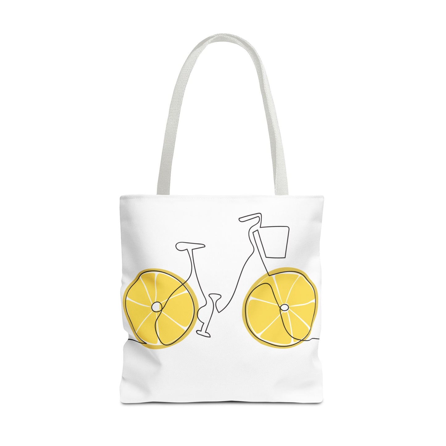 Choose Plants Always Tote Bag — Lemon Bike Floral Eco-Friendly Shopper