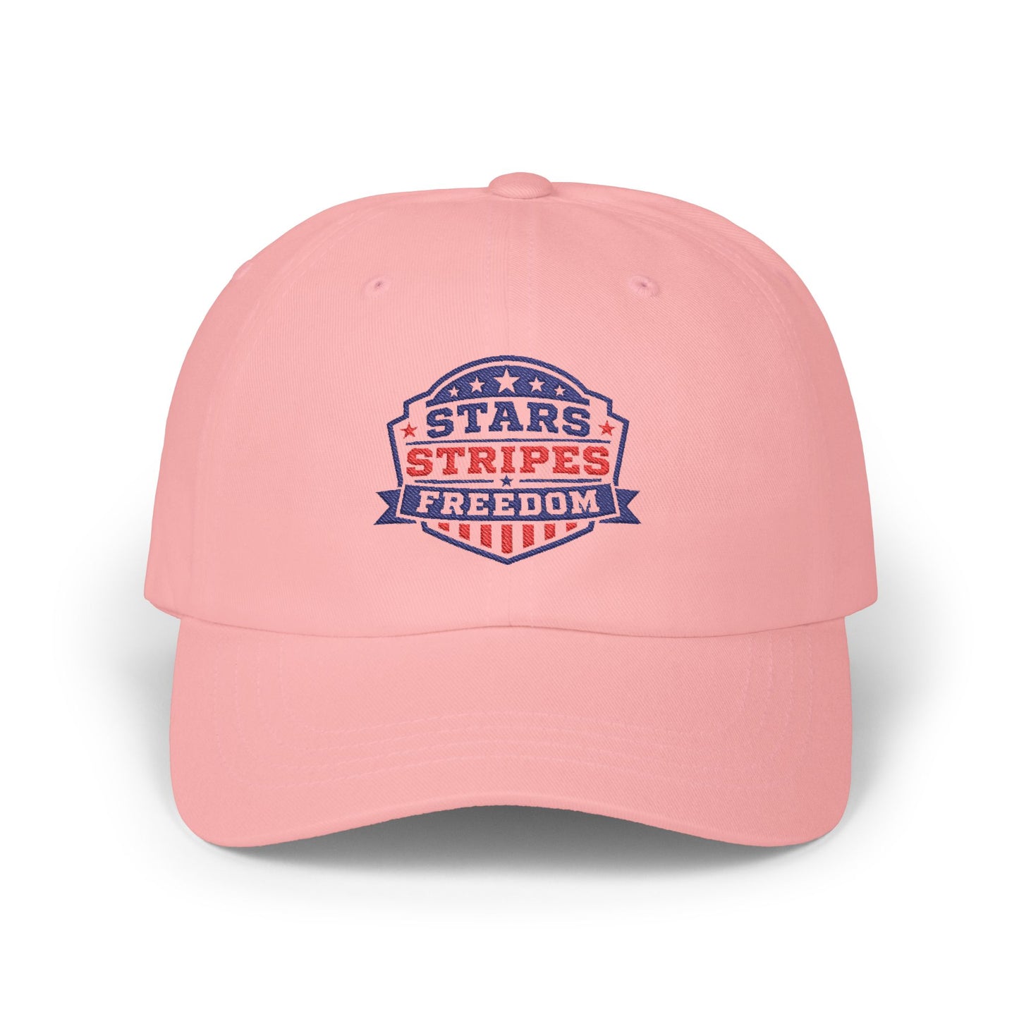 Dad Cap — Stars Stripes Freedom Embroidered Patriotic Hat