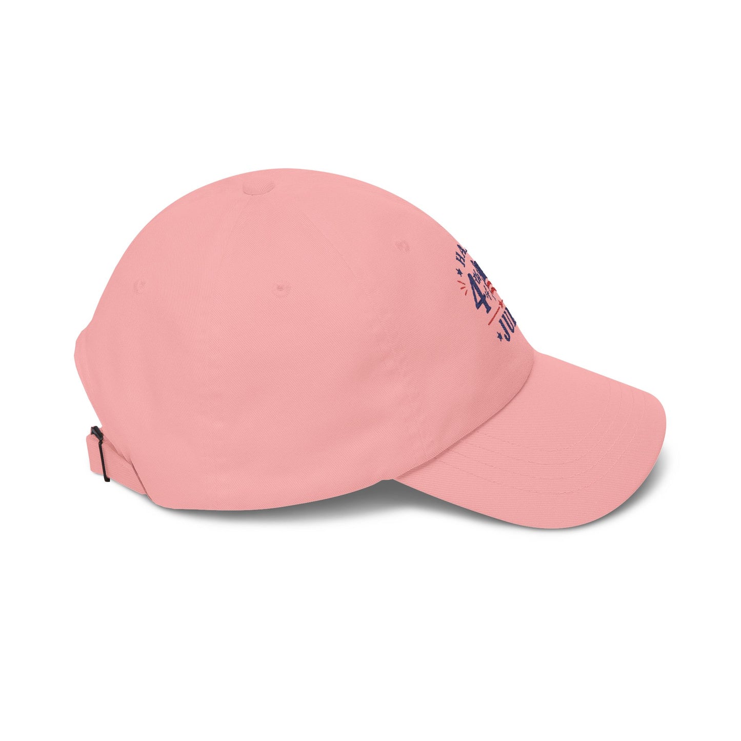4th of July Dad Cap – "Happy 4th July" Patriotic Baseball Hat