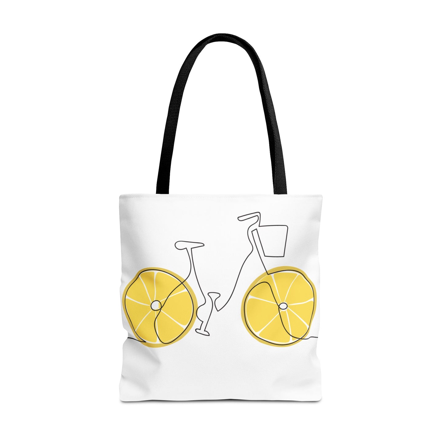 Choose Plants Always Tote Bag — Lemon Bike Floral Eco-Friendly Shopper