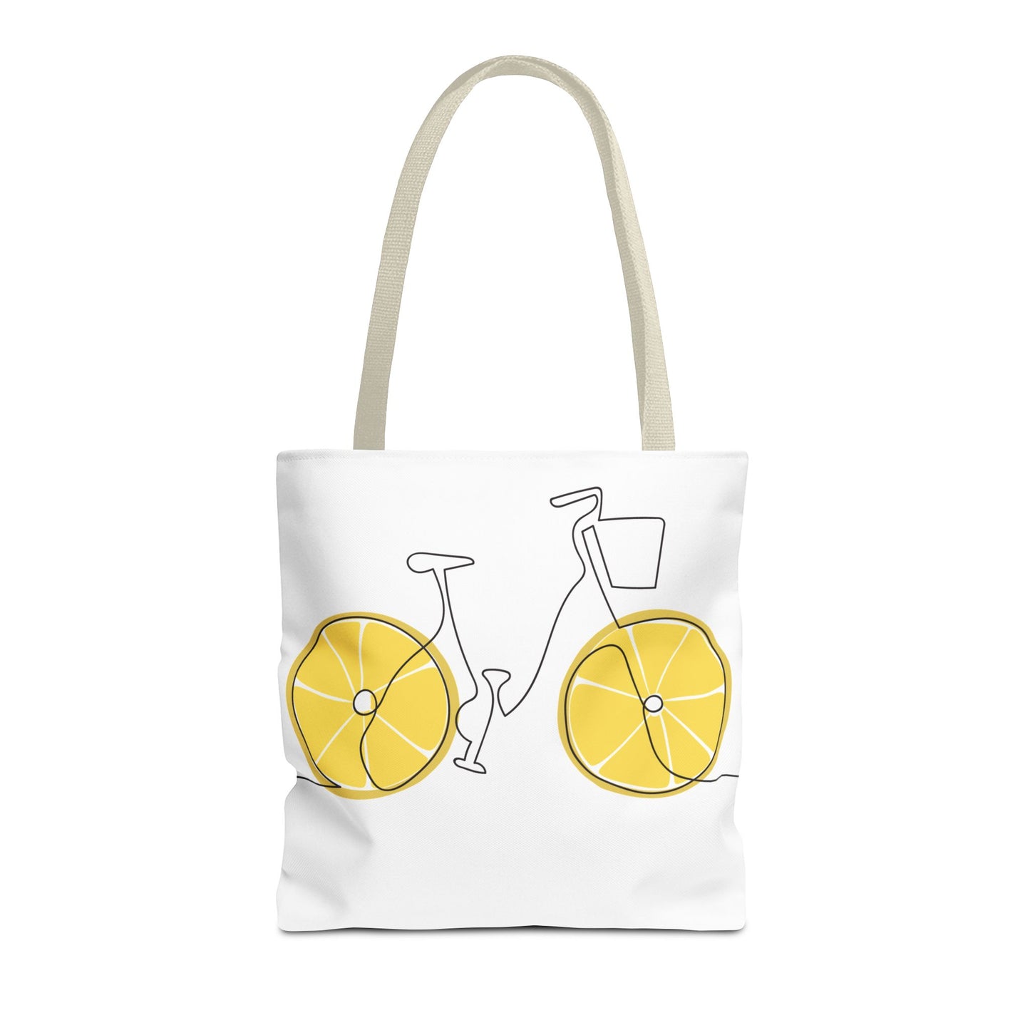 Choose Plants Always Tote Bag — Lemon Bike Floral Eco-Friendly Shopper