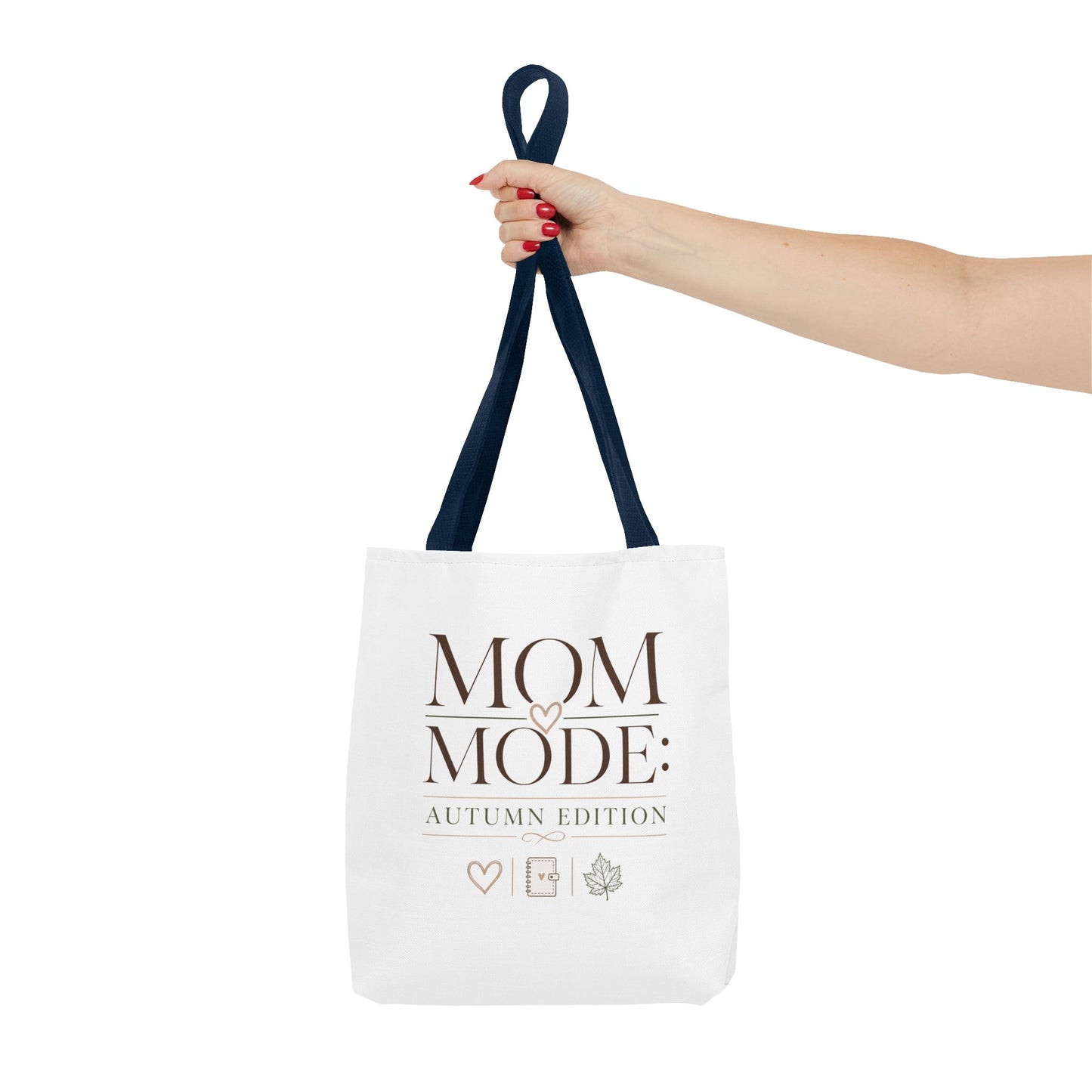 Tote Bag - "Mom Mode: Autumn Edition" & Lemon Wheel Bicycle Graphic Tote