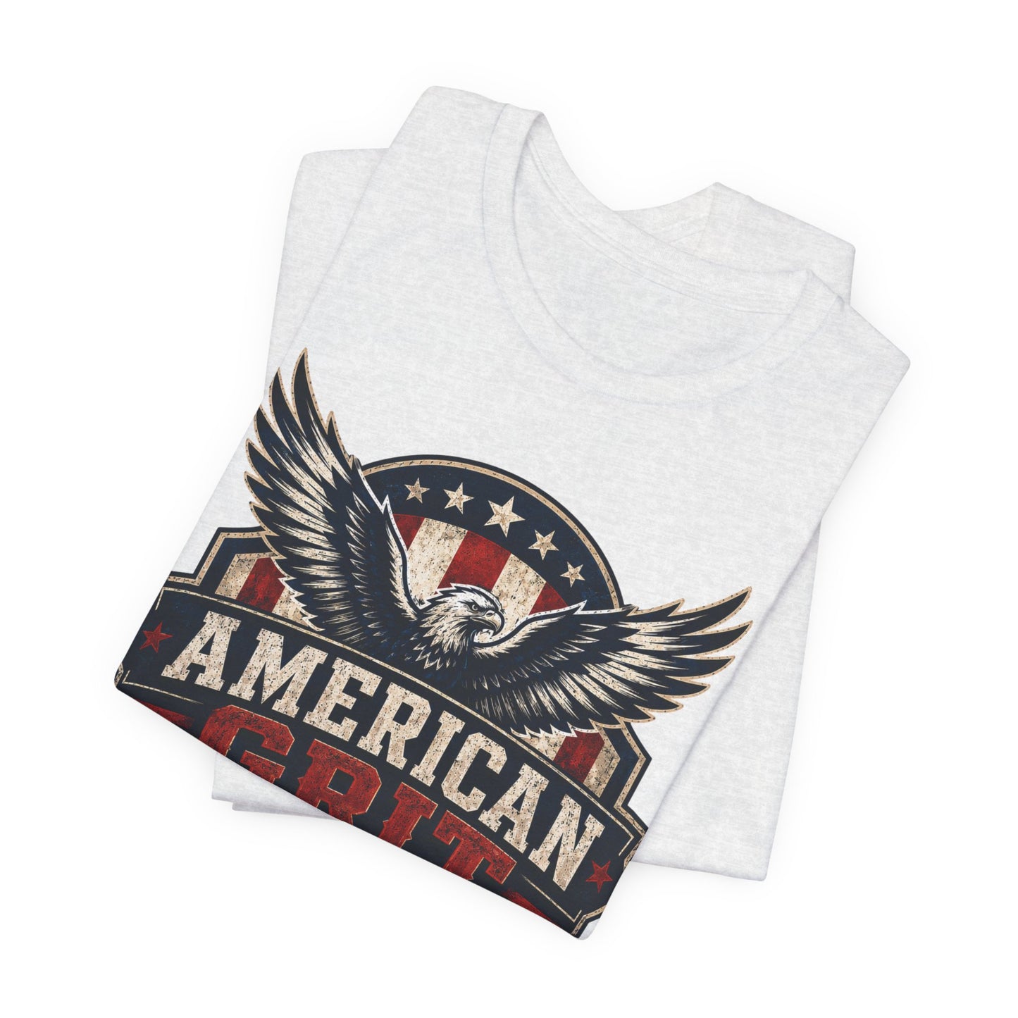 American Grit Tee — "Born for Glory" Patriotic Eagle T-Shirt