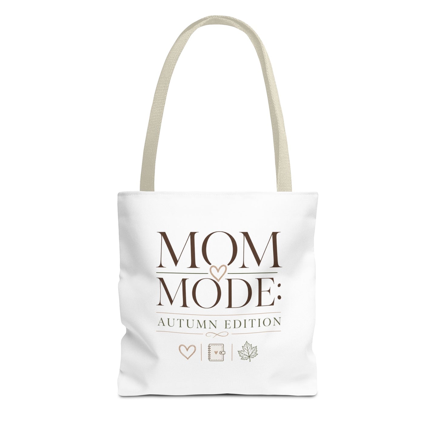 Tote Bag - "Mom Mode: Autumn Edition" & Lemon Wheel Bicycle Graphic Tote