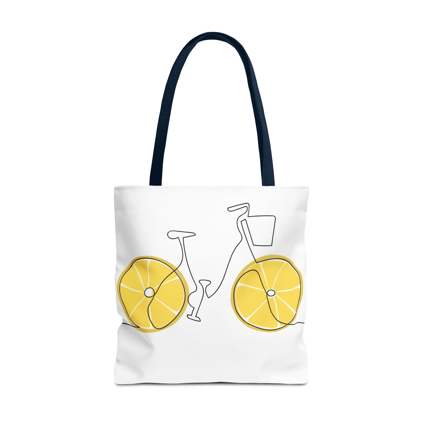 Choose Plants Always Tote Bag — Lemon Bike Floral Eco-Friendly Shopper