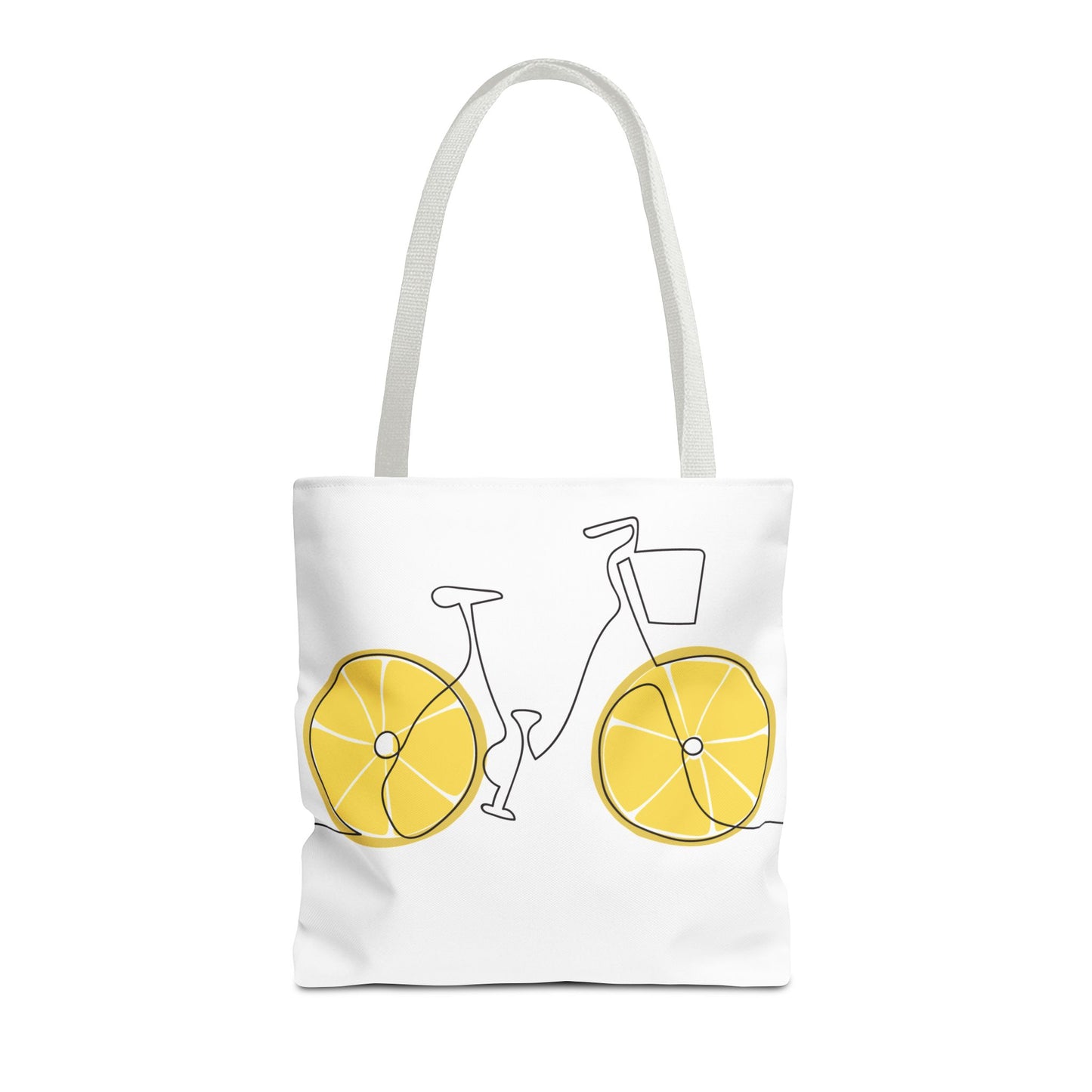 Choose Plants Always Tote Bag — Lemon Bike Floral Eco-Friendly Shopper