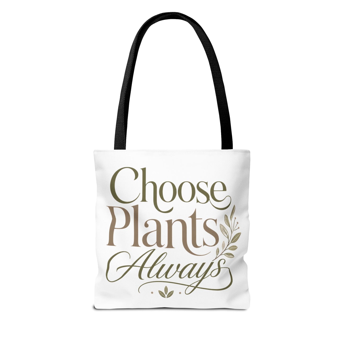 Choose Plants Always Tote Bag — Lemon Bike Floral Eco-Friendly Shopper