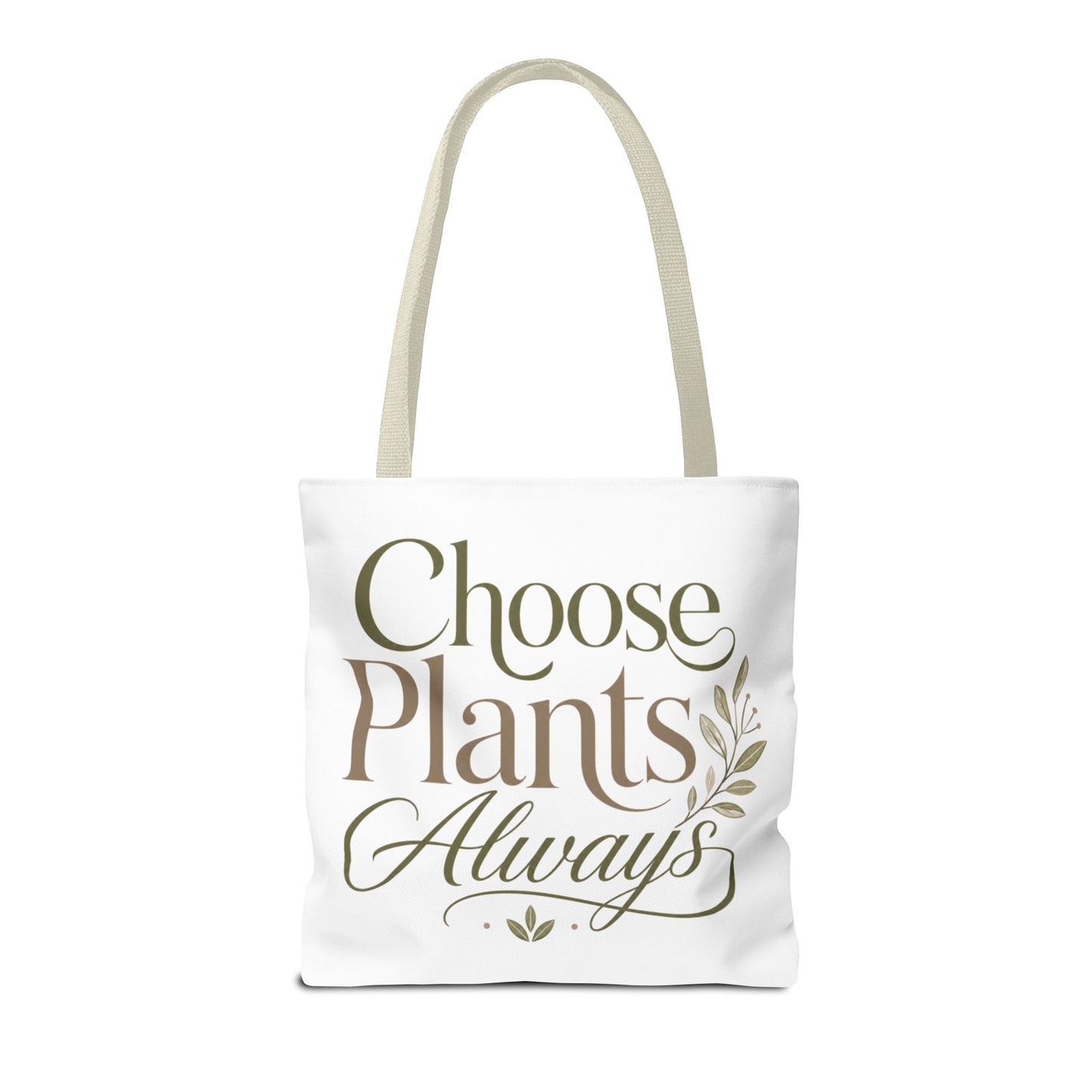 Choose Plants Always Tote Bag — Lemon Bike Floral Eco-Friendly Shopper