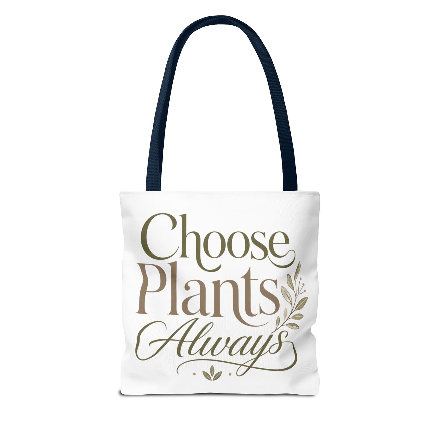 Choose Plants Always Tote Bag — Lemon Bike Floral Eco-Friendly Shopper