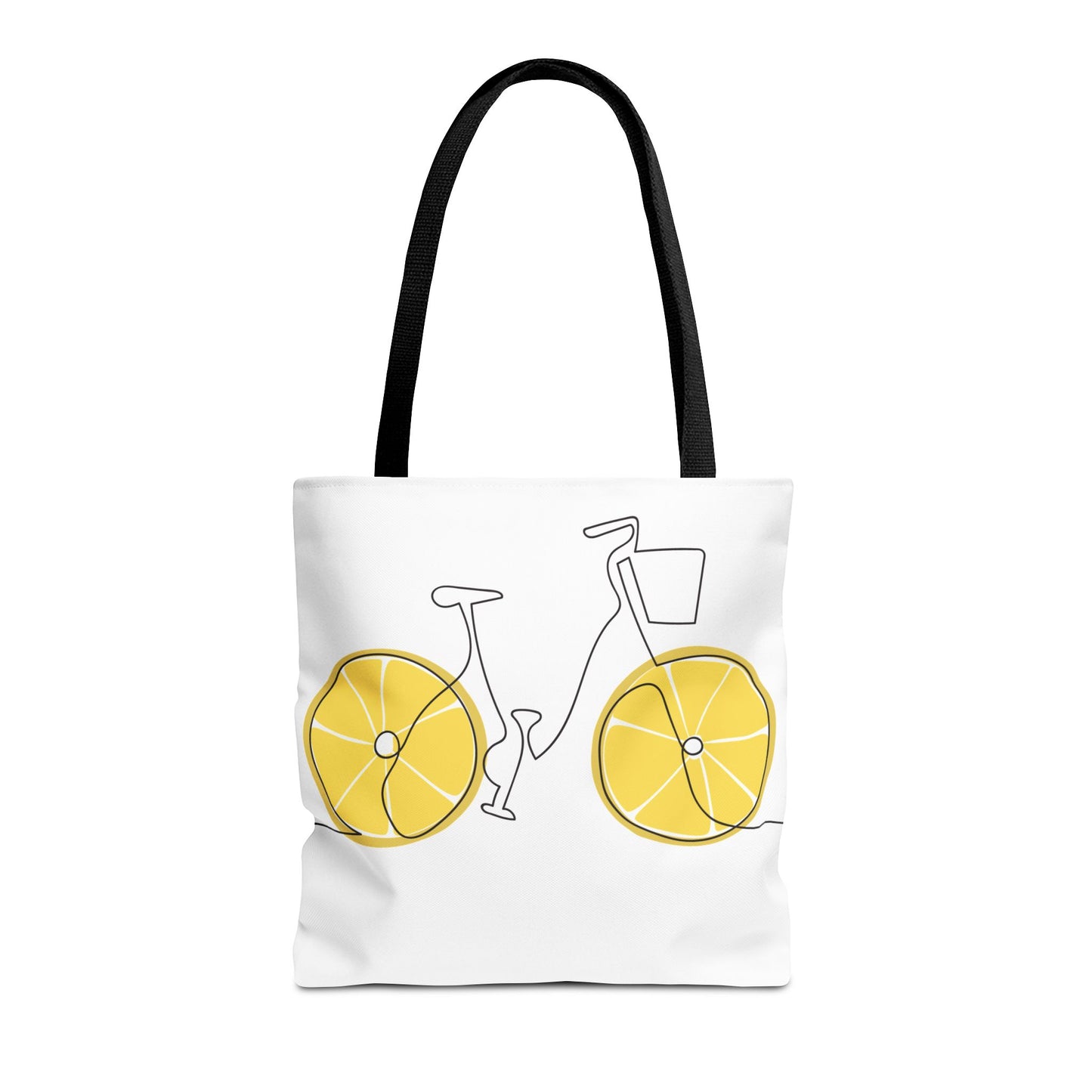 Choose Plants Always Tote Bag — Lemon Bike Floral Eco-Friendly Shopper