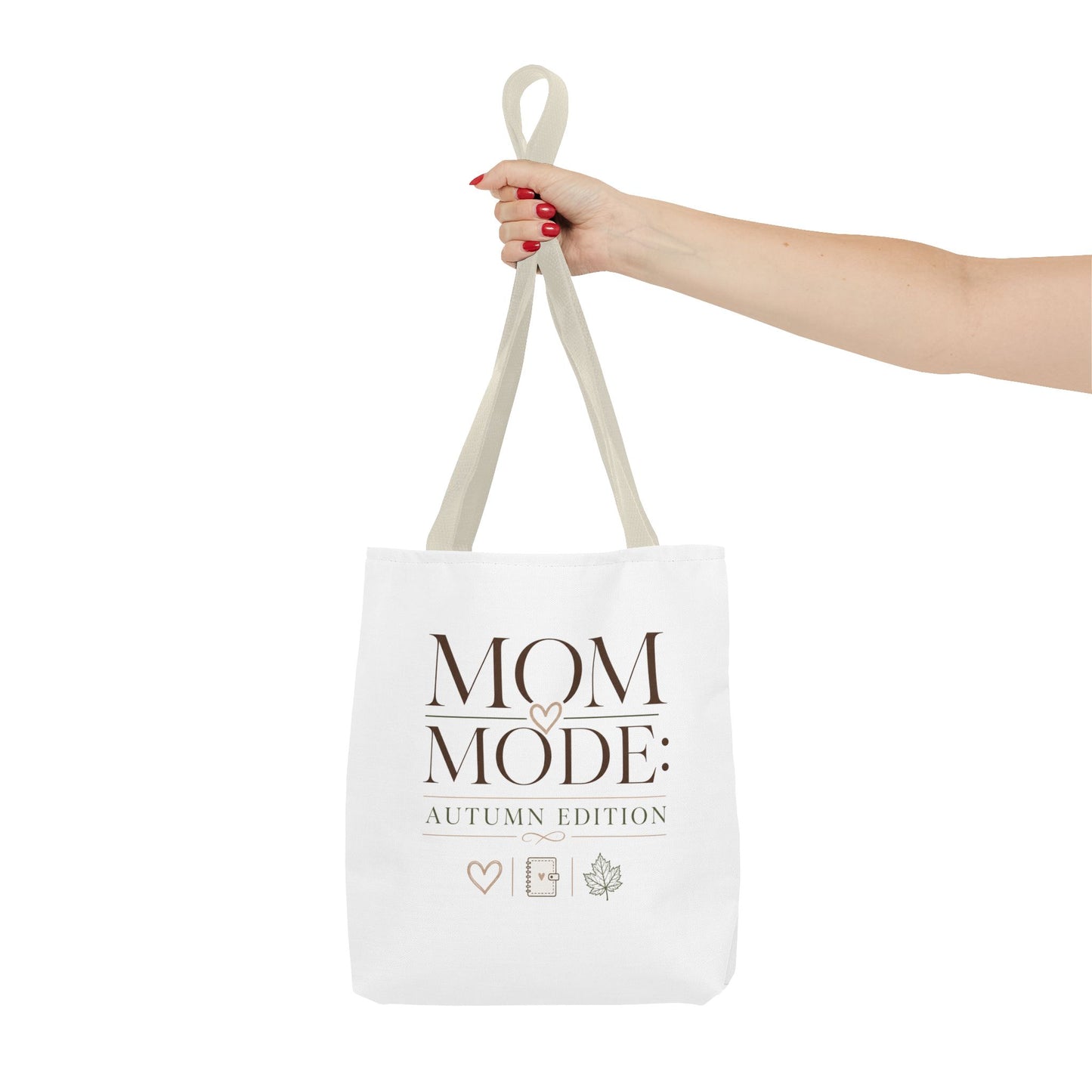 Tote Bag - "Mom Mode: Autumn Edition" & Lemon Wheel Bicycle Graphic Tote