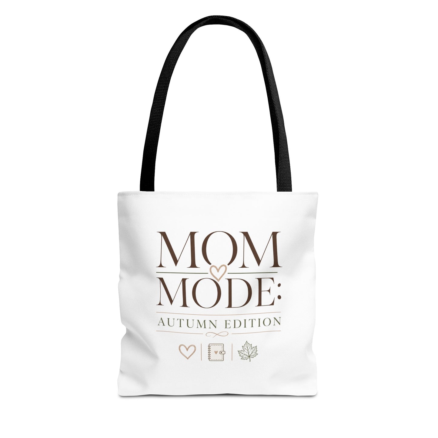 Tote Bag - "Mom Mode: Autumn Edition" & Lemon Wheel Bicycle Graphic Tote