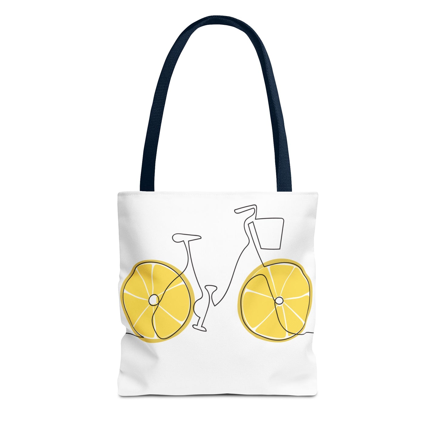 Choose Plants Always Tote Bag — Lemon Bike Floral Eco-Friendly Shopper