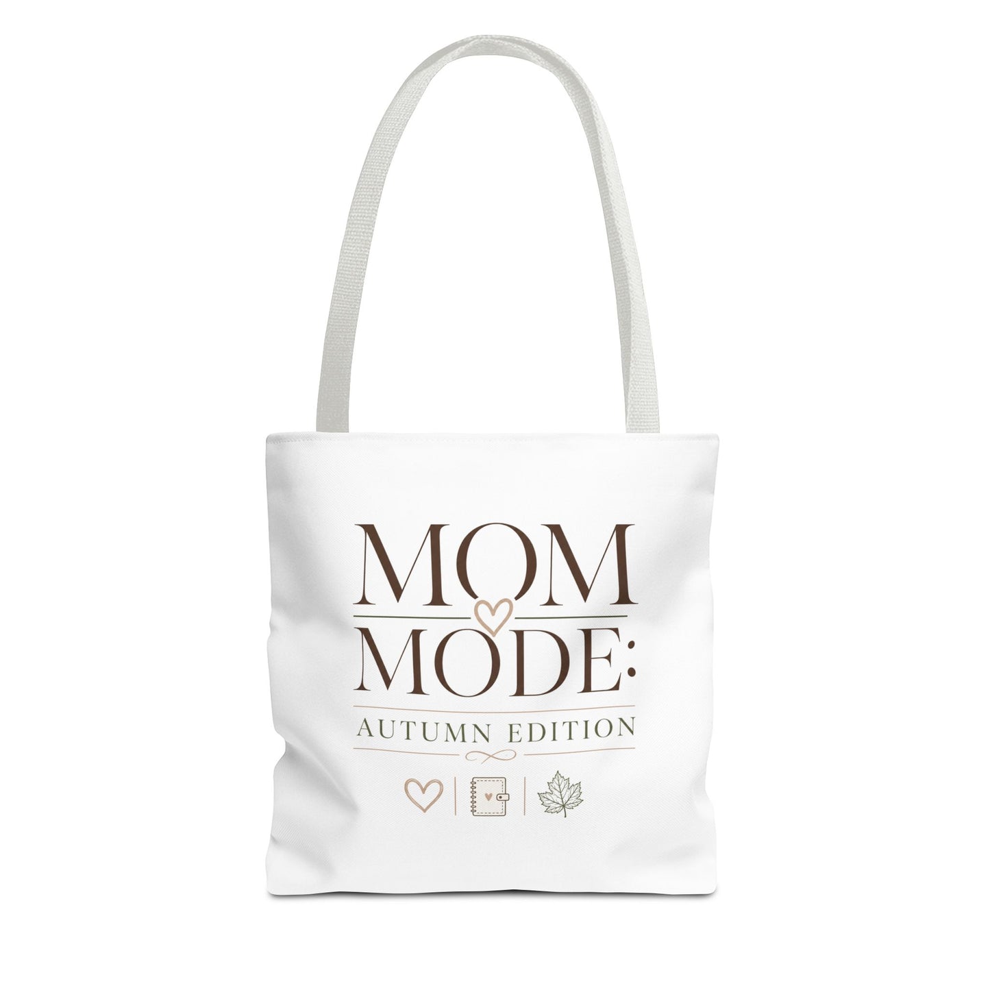 Tote Bag - "Mom Mode: Autumn Edition" & Lemon Wheel Bicycle Graphic Tote