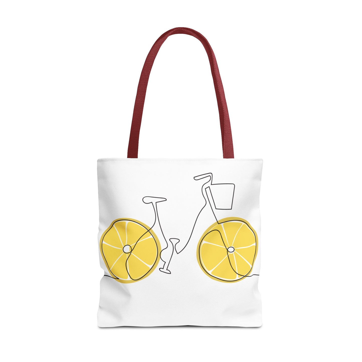 Choose Plants Always Tote Bag — Lemon Bike Floral Eco-Friendly Shopper