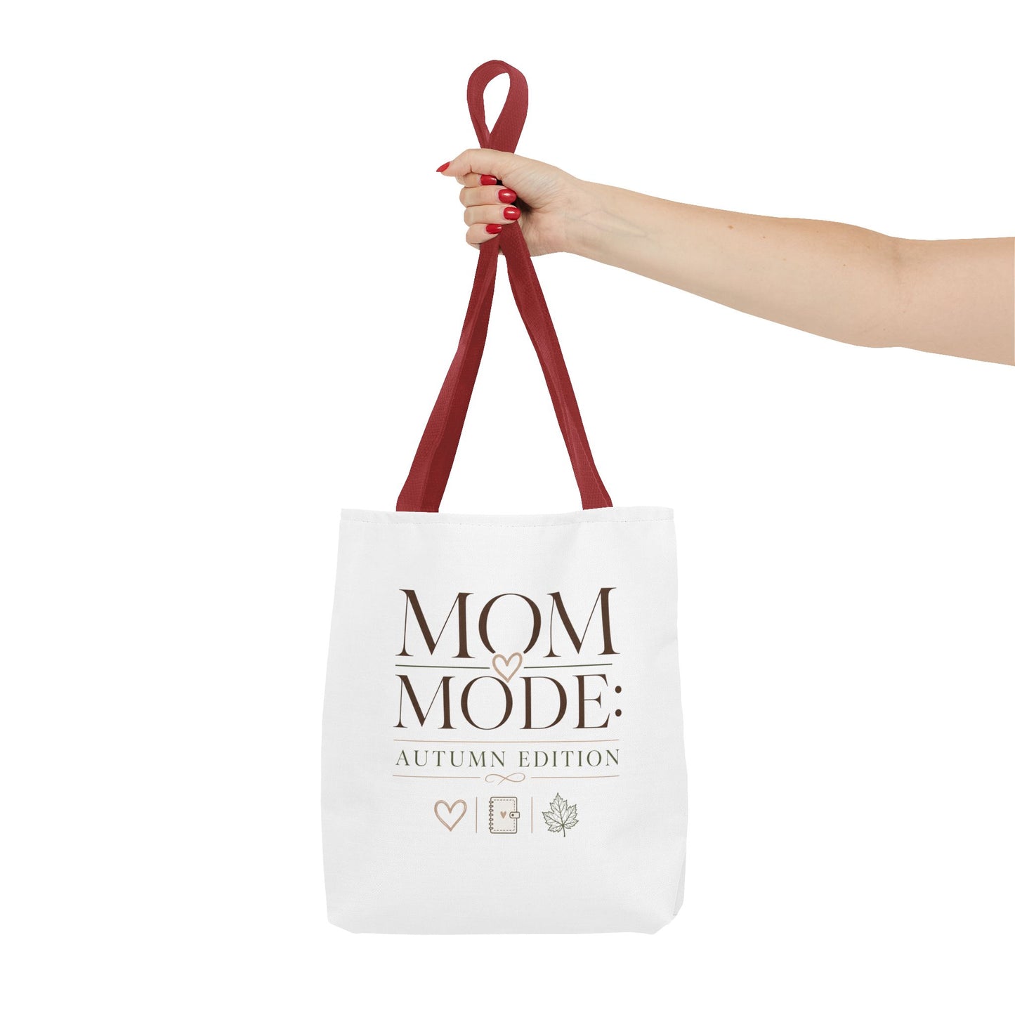 Tote Bag - "Mom Mode: Autumn Edition" & Lemon Wheel Bicycle Graphic Tote
