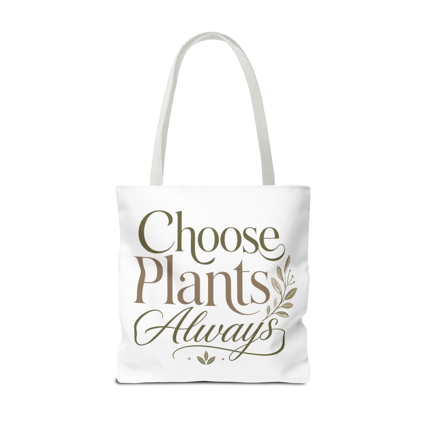 Choose Plants Always Tote Bag — Lemon Bike Floral Eco-Friendly Shopper