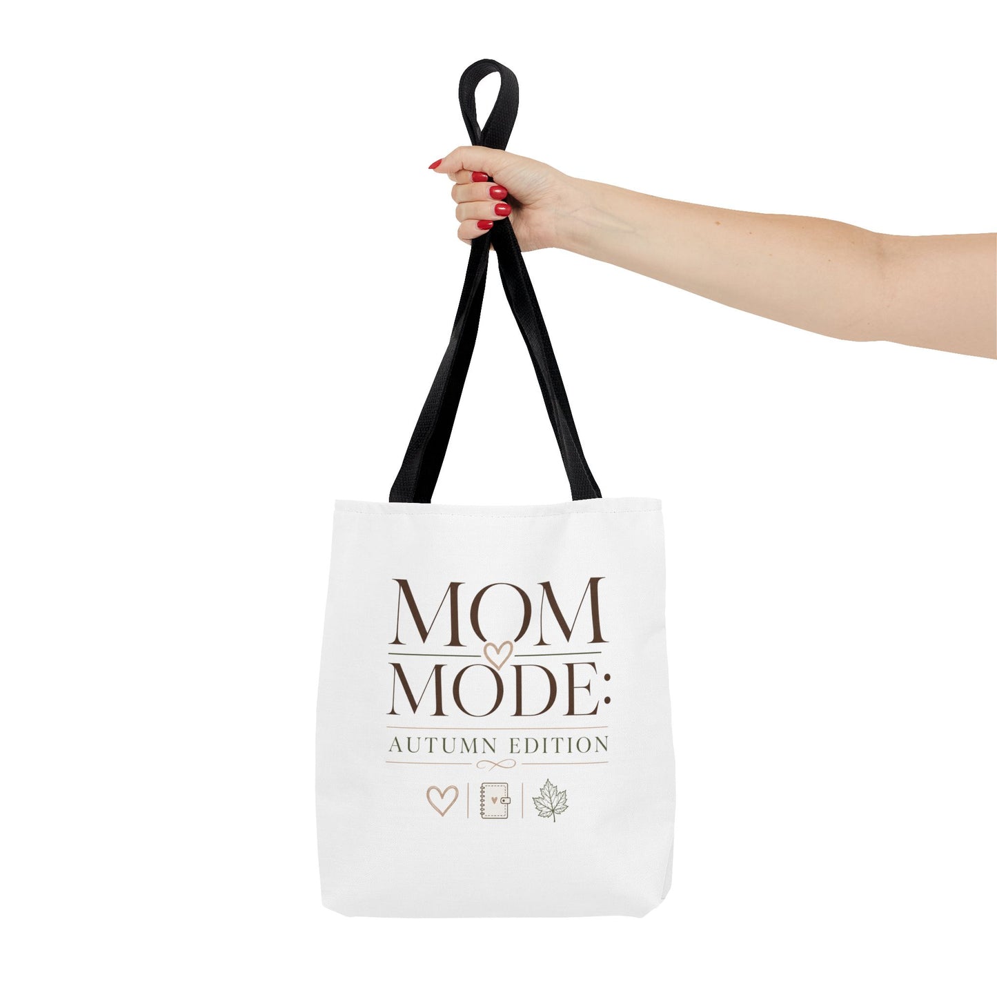 Tote Bag - "Mom Mode: Autumn Edition" & Lemon Wheel Bicycle Graphic Tote