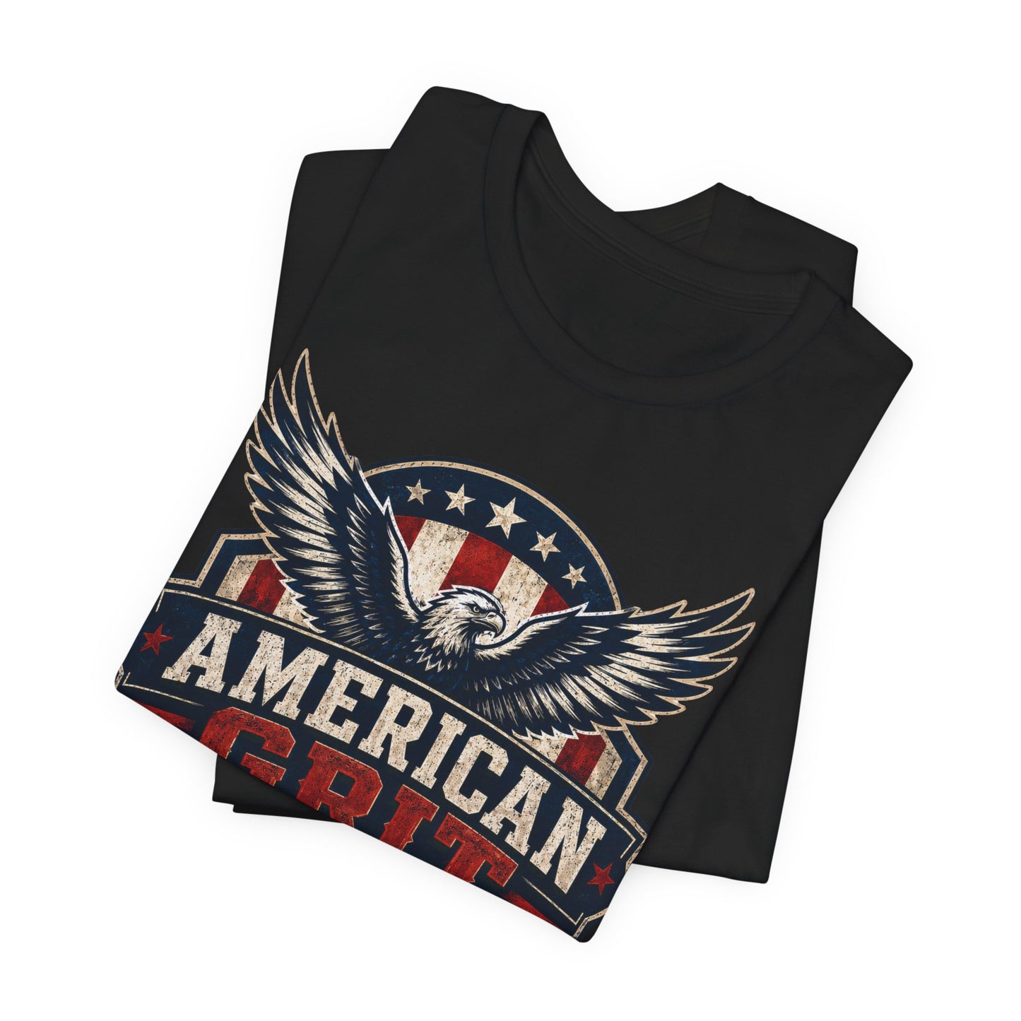 American Grit Tee — "Born for Glory" Patriotic Eagle T-Shirt