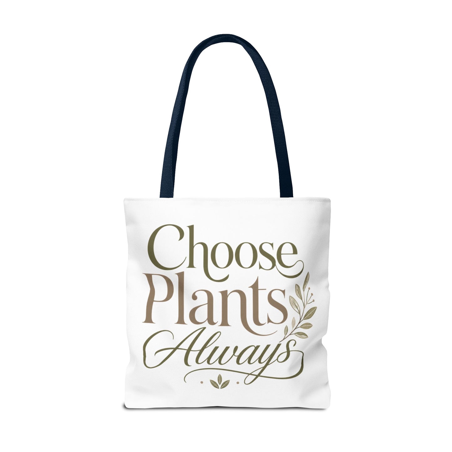 Choose Plants Always Tote Bag — Lemon Bike Floral Eco-Friendly Shopper