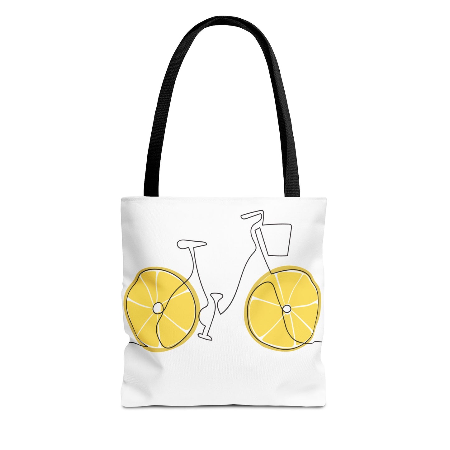 Choose Plants Always Tote Bag — Lemon Bike Floral Eco-Friendly Shopper