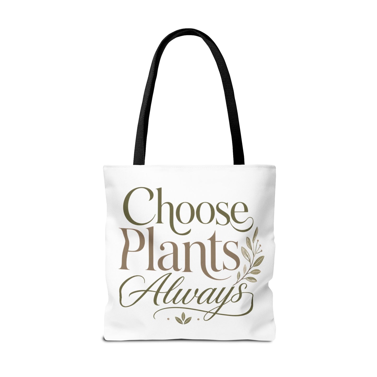 Choose Plants Always Tote Bag — Lemon Bike Floral Eco-Friendly Shopper