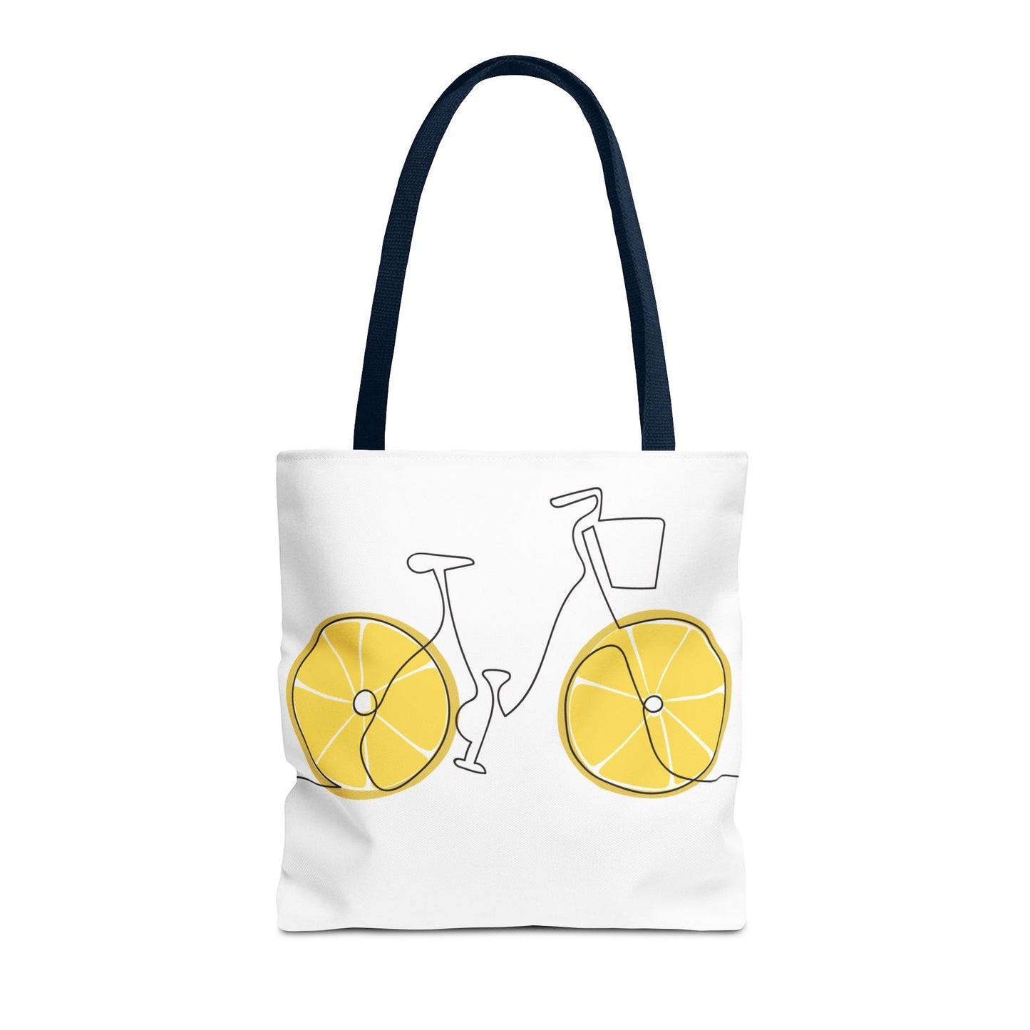 Choose Plants Always Tote Bag — Lemon Bike Floral Eco-Friendly Shopper