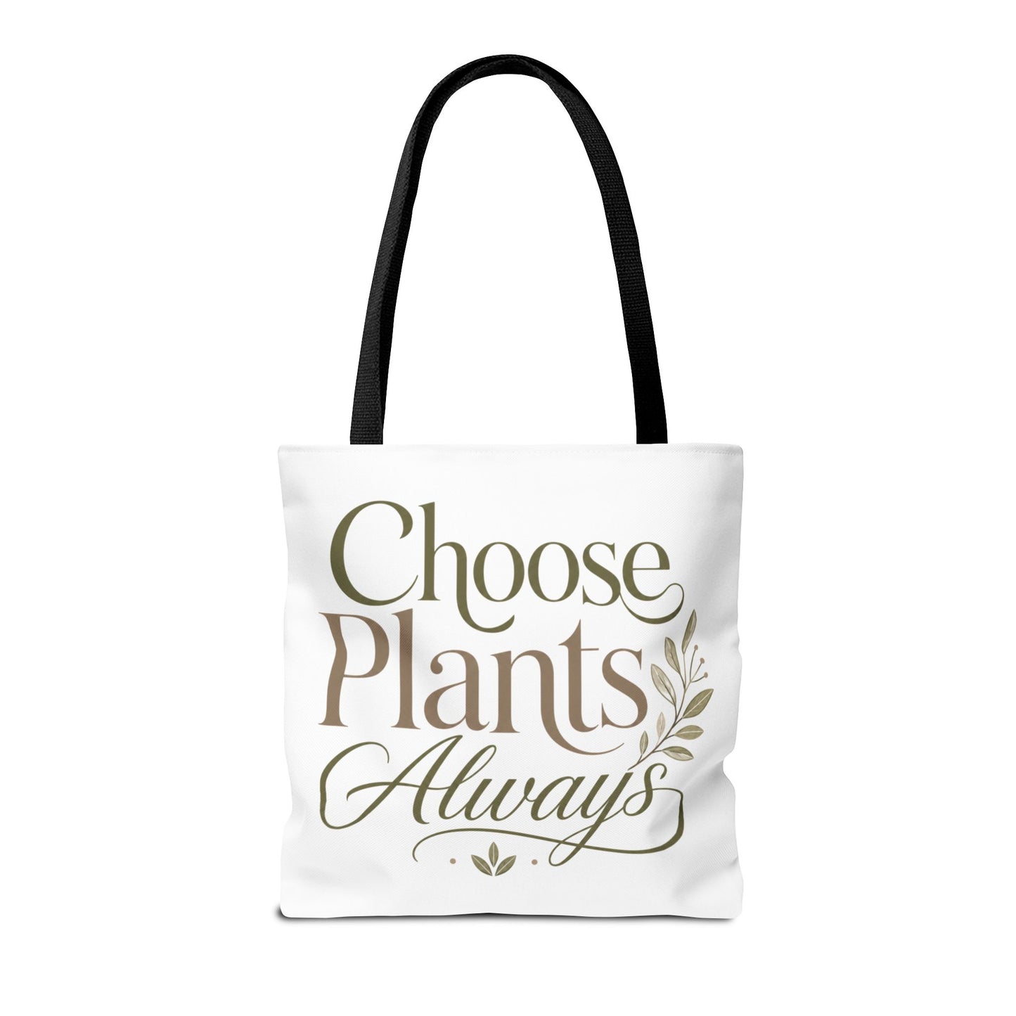 Choose Plants Always Tote Bag — Lemon Bike Floral Eco-Friendly Shopper