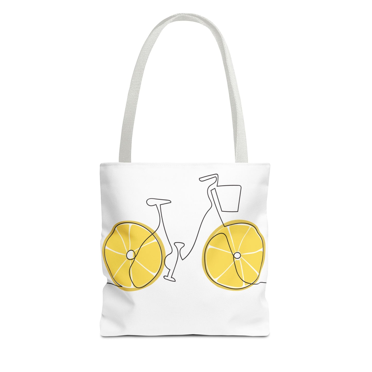 Choose Plants Always Tote Bag — Lemon Bike Floral Eco-Friendly Shopper