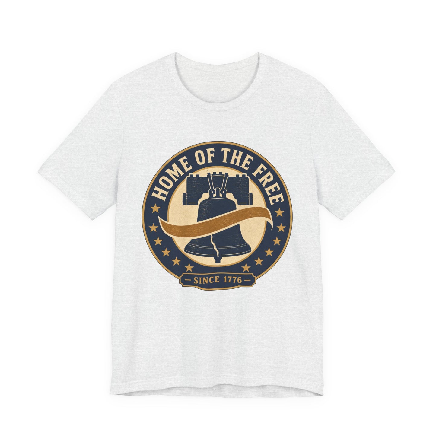Home of the Free Liberty Bell T-Shirt — Patriotic USA Independence Tee