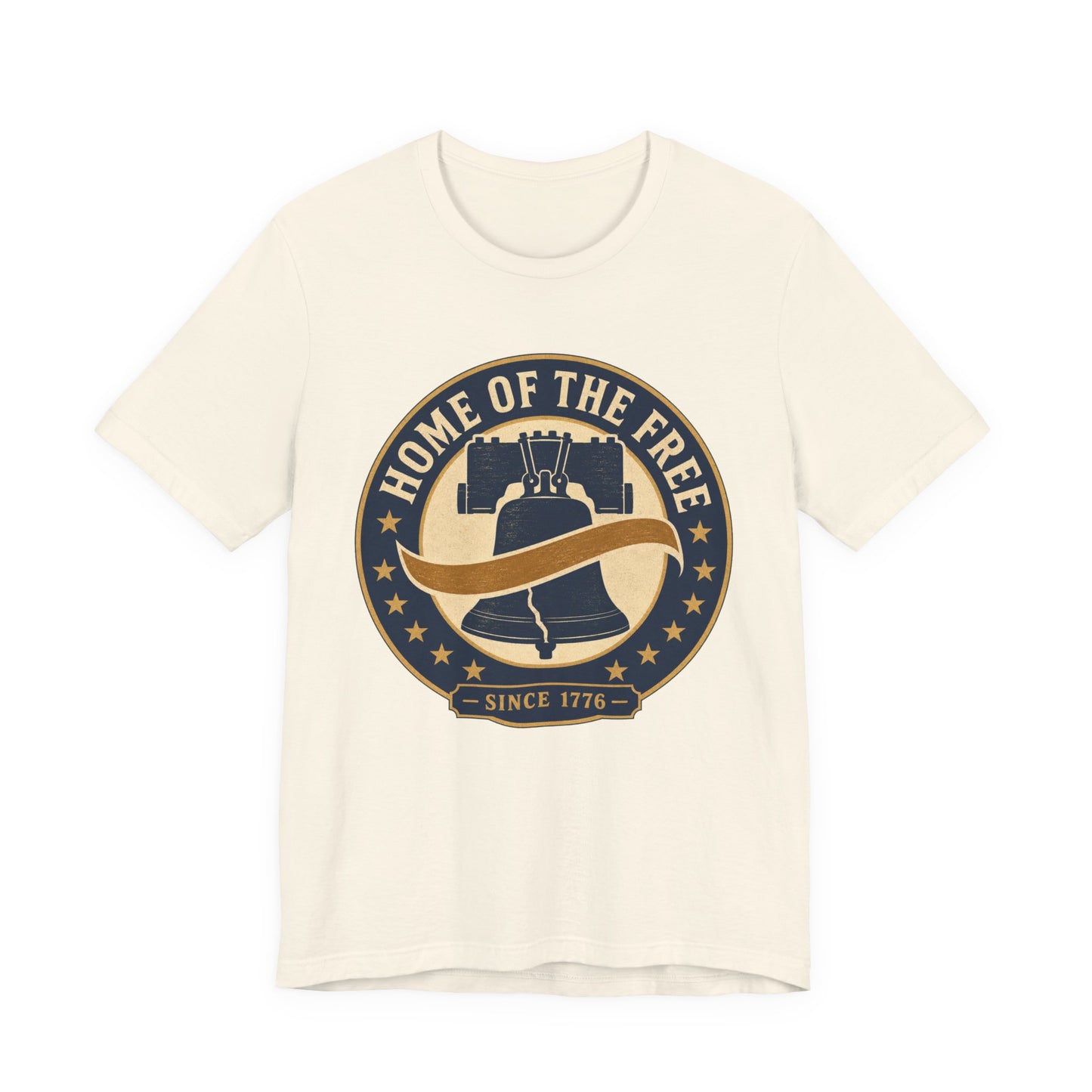Home of the Free Liberty Bell T-Shirt — Patriotic USA Independence Tee