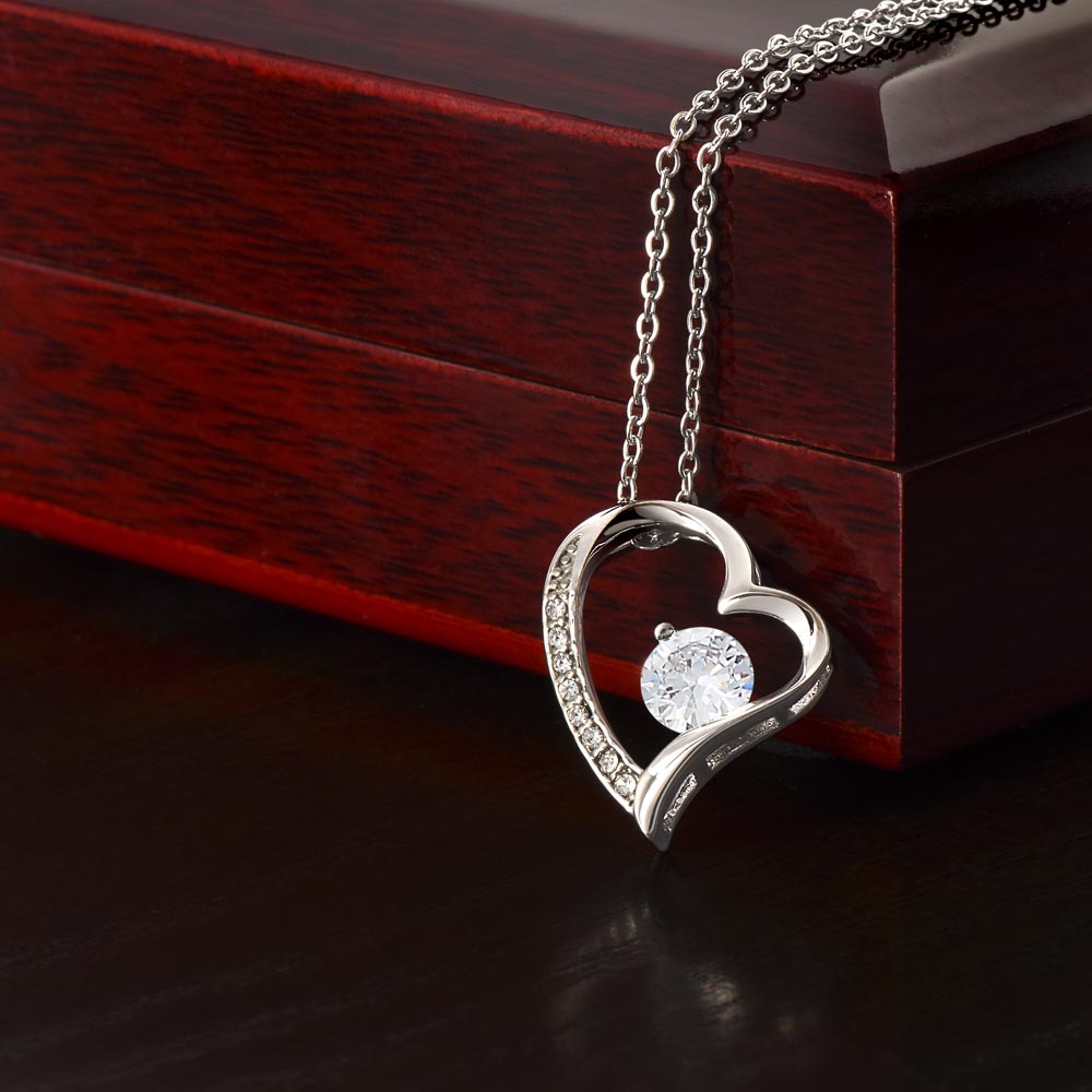Beautiful Gift to My Loving Daughter "Love You More Than Words Can Hold" Necklace