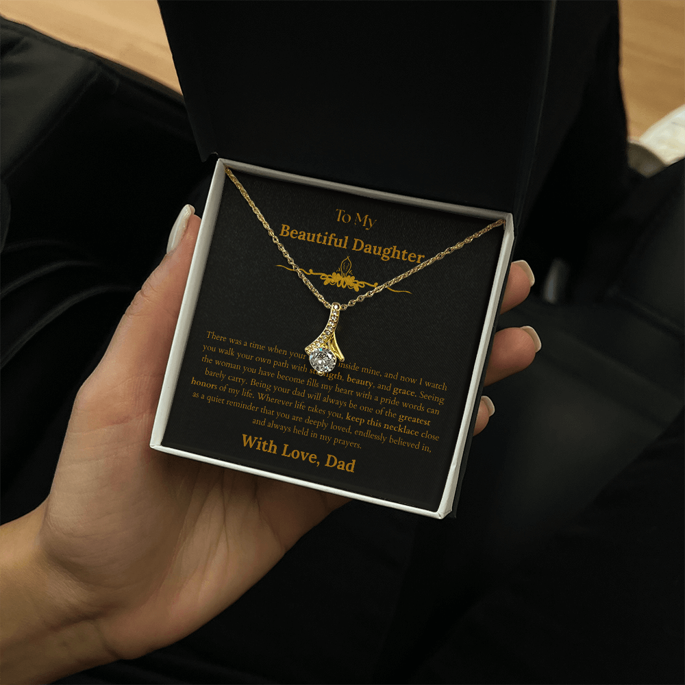 Amazing Gift for Daughter From Dad Necklace