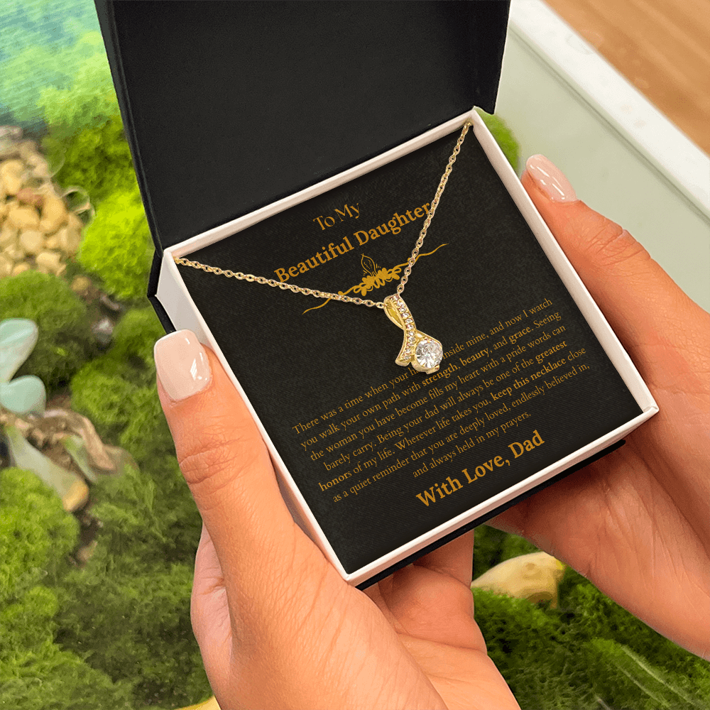 Amazing Gift for Daughter From Dad Necklace