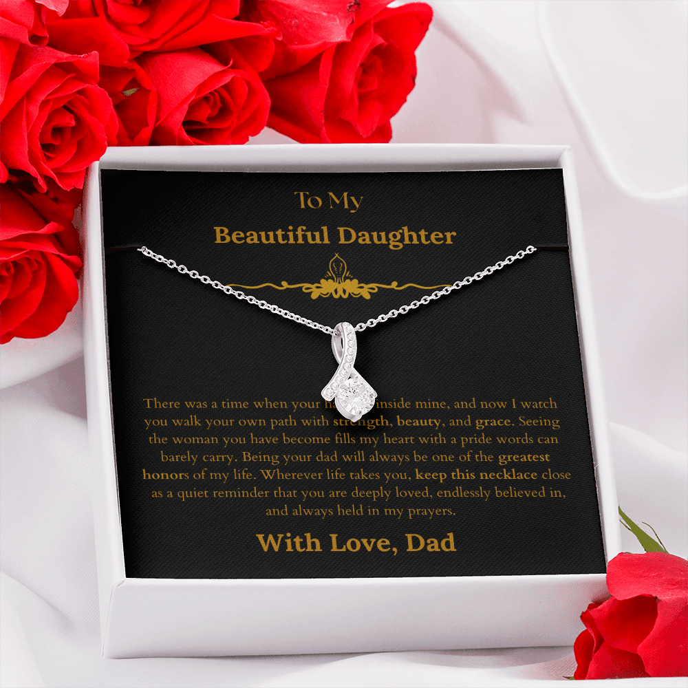Amazing Gift for Daughter From Dad Necklace