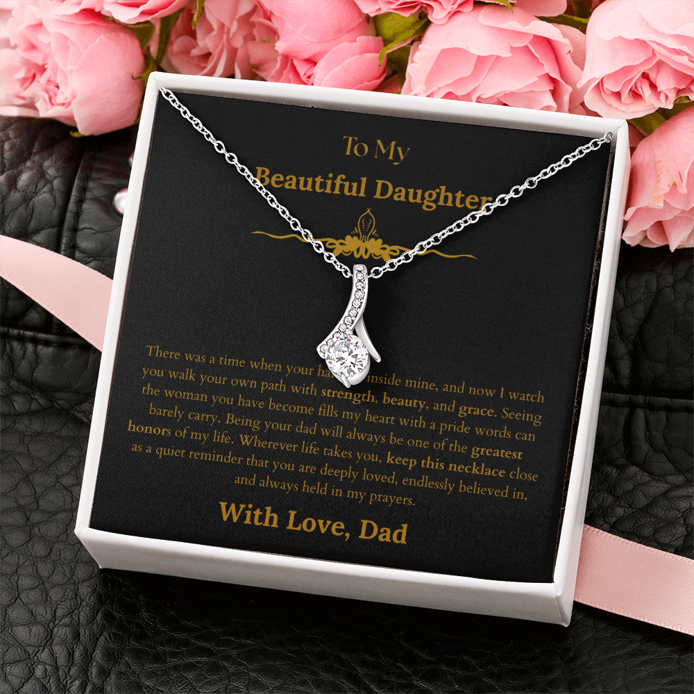 Amazing Gift for Daughter From Dad Necklace