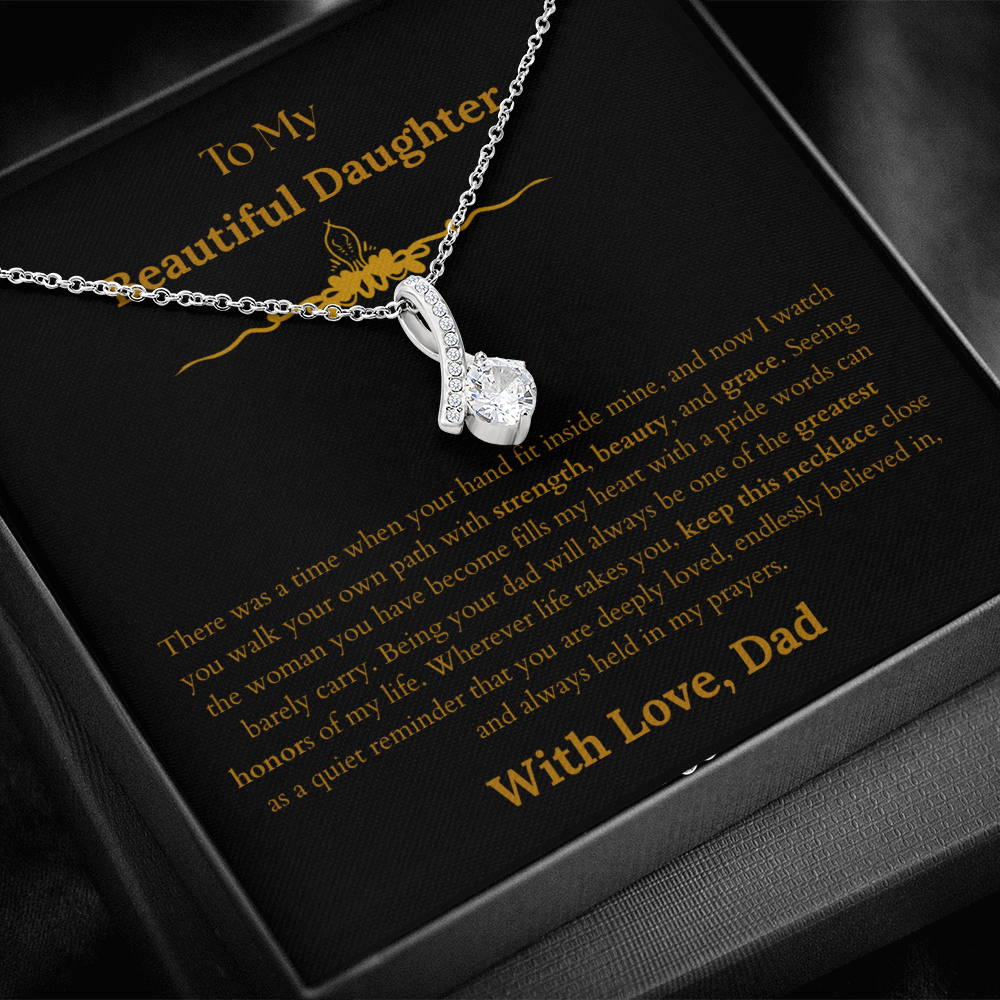 Amazing Gift for Daughter From Dad Necklace